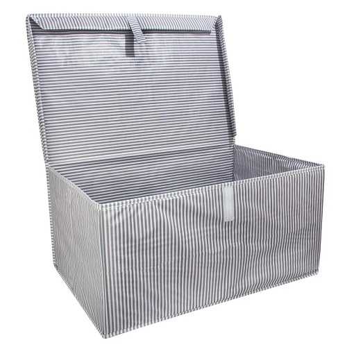 Foldable Storage box in grey